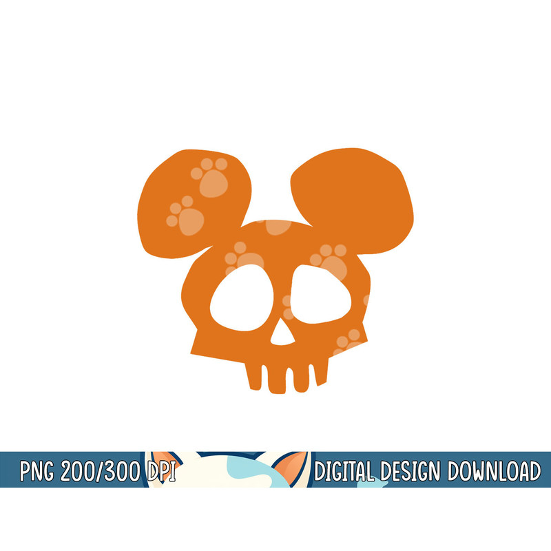 Disney Mickey Mouse Skull Halloween png, sublimation copy.jpg