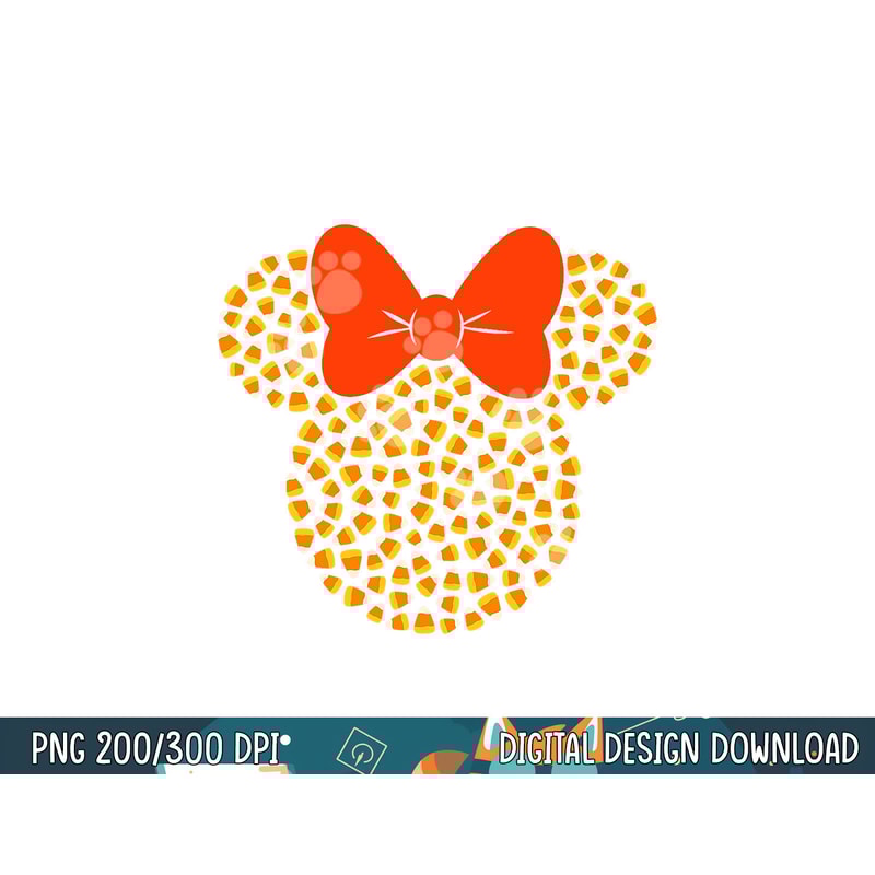 Disney Minnie Mouse Candy Corn Halloween png, sublimation copy.jpg