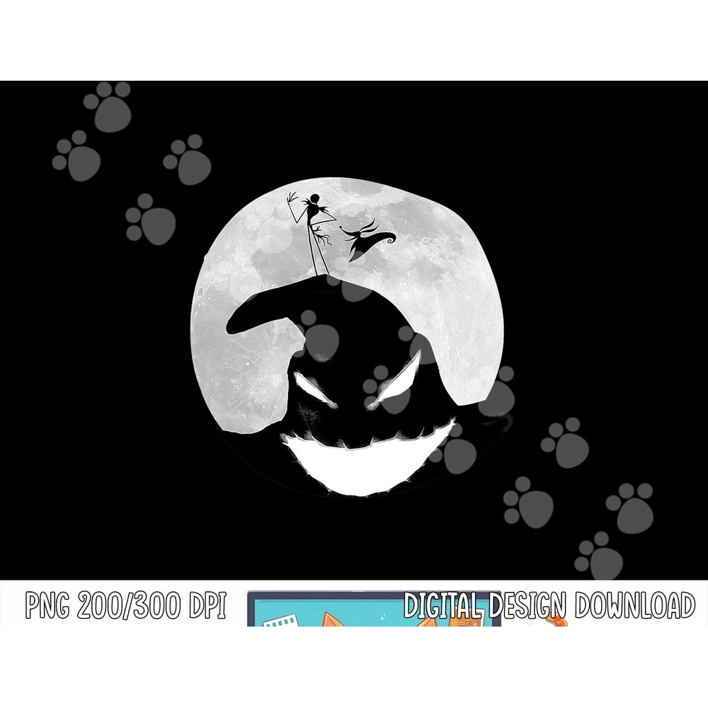 Disney Nightmare Before Christmas Oogie Moon png,sublimation copy.jpg