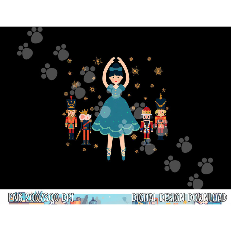 Christmas Ballet Clara Mouse King Princess Nutcracker png, sublimation copy.jpg