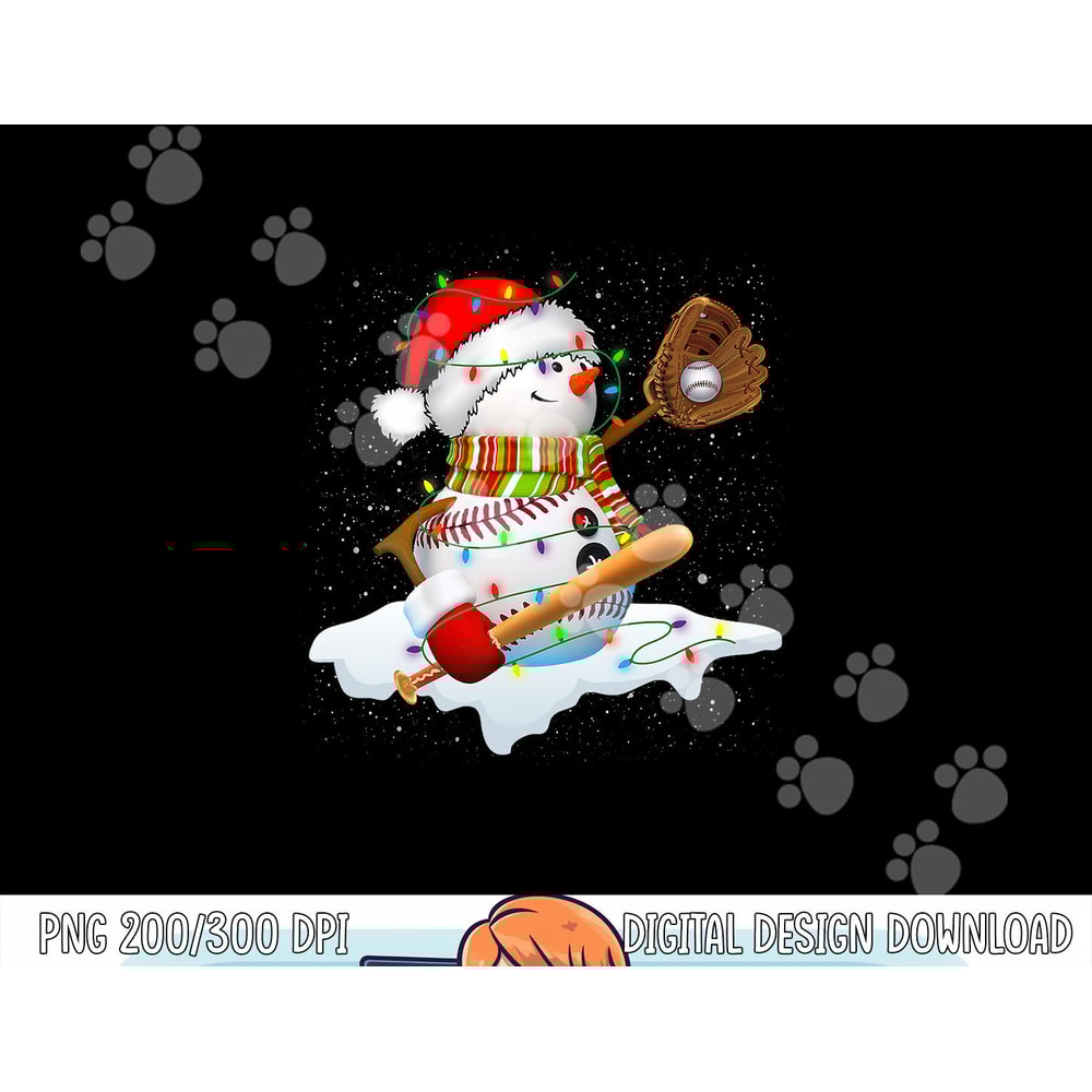 Christmas Baseball Bat Snowman Santa Snowflake Youth png, sublimation copy.jpg