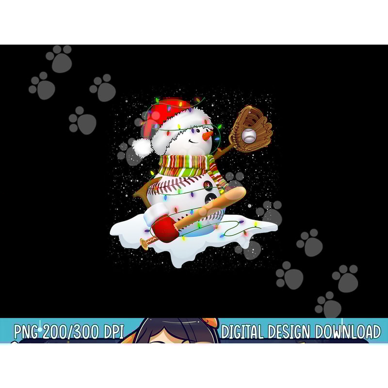 Christmas Baseball Bat Snowman Santa Snowflake Youth png, sublimation copy.jpg