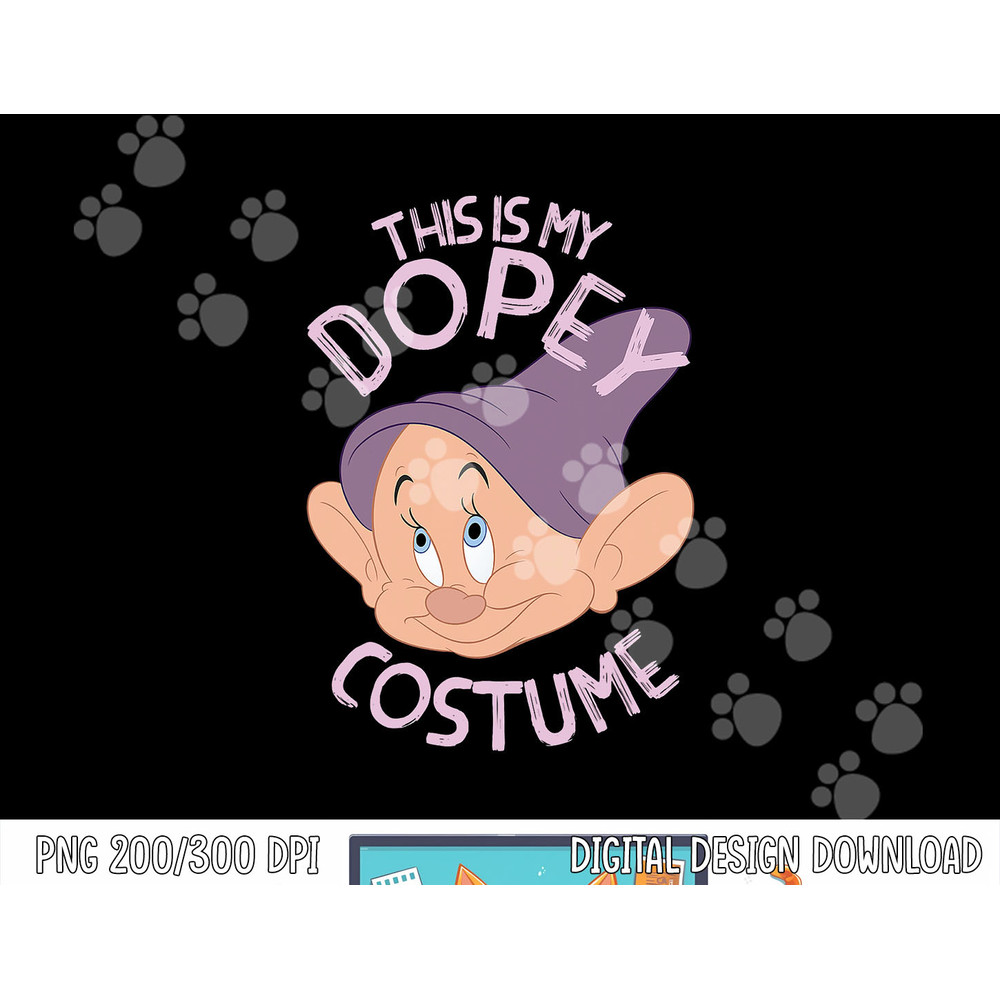 Disney Snow White This Is My Dopey Costume Halloween png, sublimation copy.jpg