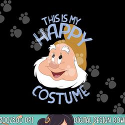disney snow white this is my happy costume halloween png, sublimation copy