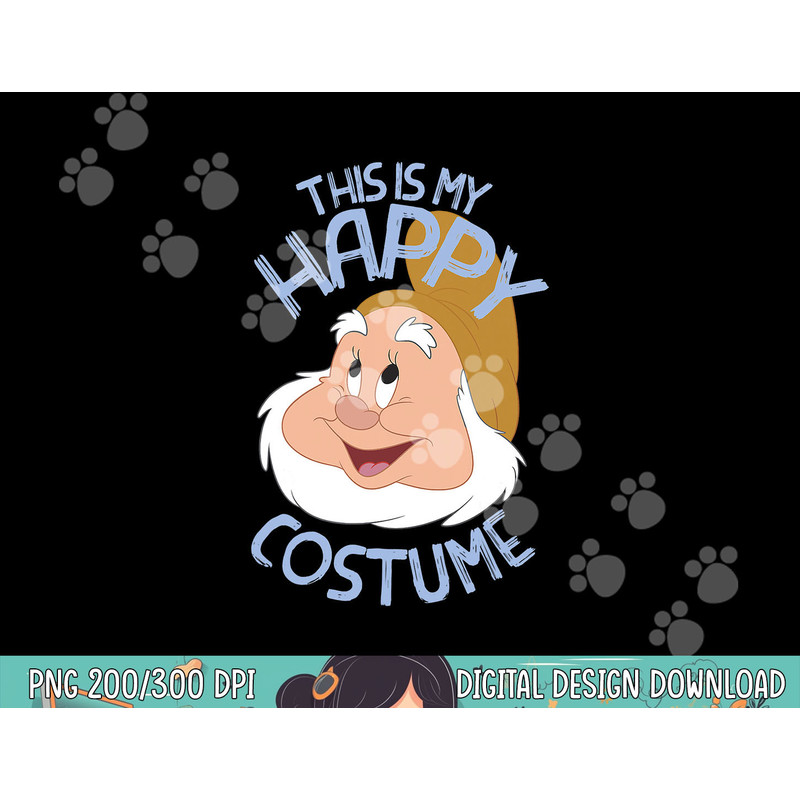 Disney Snow White This Is My Happy Costume Halloween png, sublimation copy.jpg