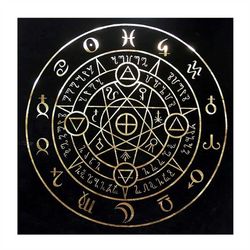 tarot tablecloth wall hanging astrology zodiac signs altar cloth tarot cards table napkins blanket witchcraft supplies s