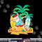 Christmas in July Dabbing Santa - Tropical Christmas Surfing png, sublimation copy.jpg