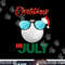Christmas in July Golf Golfer Glasses Santa Hat Summer Gift png, sublimation copy.jpg