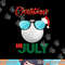 Christmas in July Golf Golfer Glasses Santa Hat Summer Gift png, sublimation copy.jpg