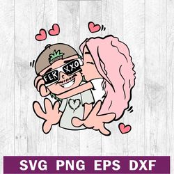 ferxxo album love svg png dxf eps, feid svg, ferxxo cutting file vector cricut