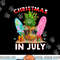 Christmas In July Pineapple Surf Santa Summer Tree png, sublimation copy.jpg