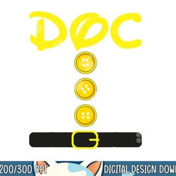 doc dwarf halloween costume color family matching dwarf doc png, sublimation copy