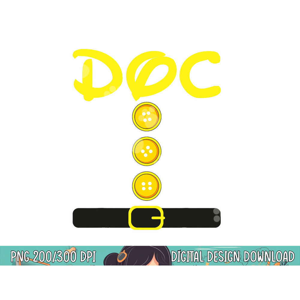 Doc Dwarf Halloween Costume Color Family Matching Dwarf Doc png, sublimation copy.jpg