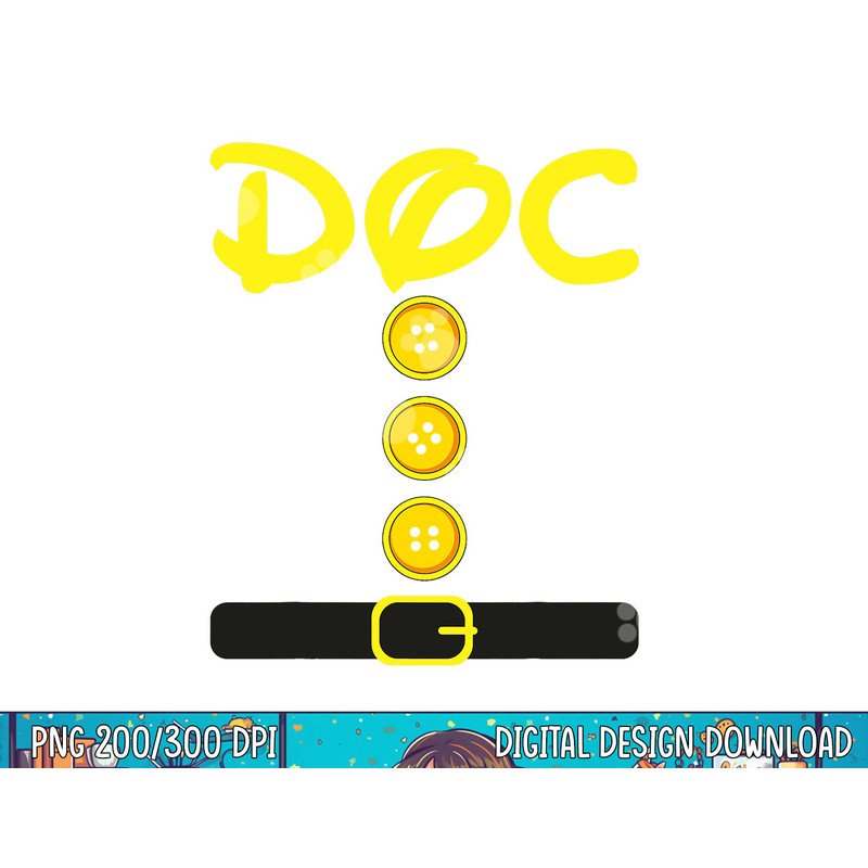 Doc Dwarf Halloween Costume Color Family Matching Dwarf Doc png, sublimation copy.jpg