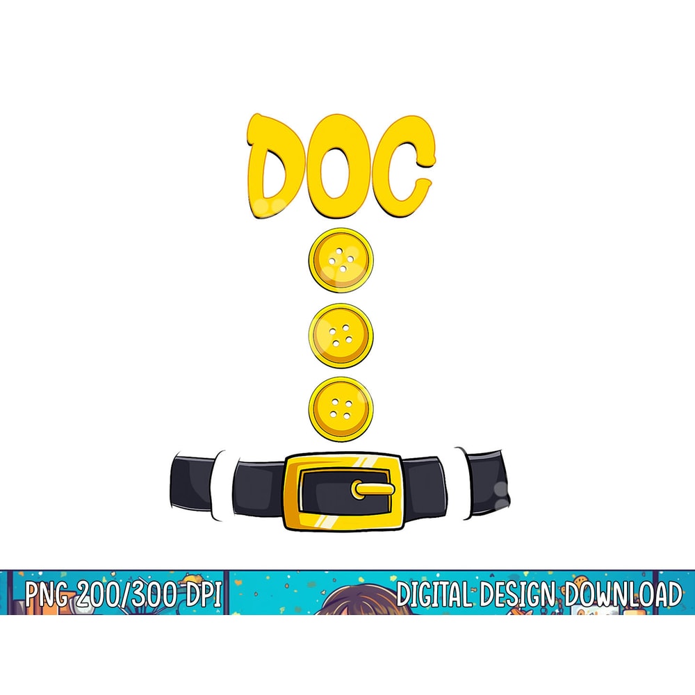 Doc Halloween Dwarf Costume Color Matching png, sublimation copy.jpg
