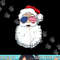 Christmas In July Santa Claus Patriotic USA Sunglasses png, sublimation copy.jpg