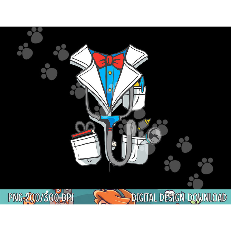 Doctor White Lab Coat Halloween Kids Costume png, sublimation copy.jpg