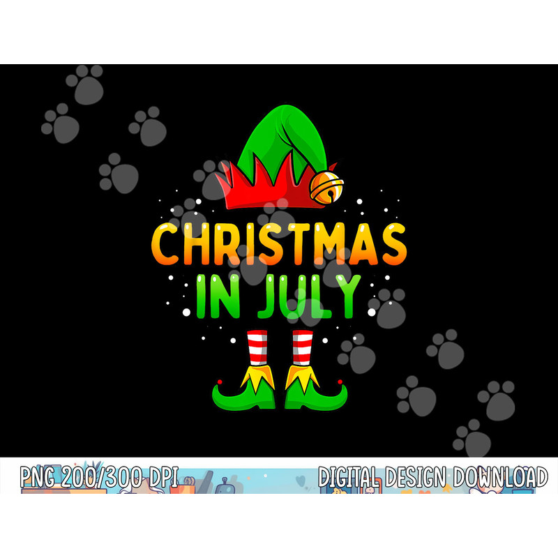 Christmas in July Santa Elf Funny Xmas Men Women Kids png, sublimation copy.jpg