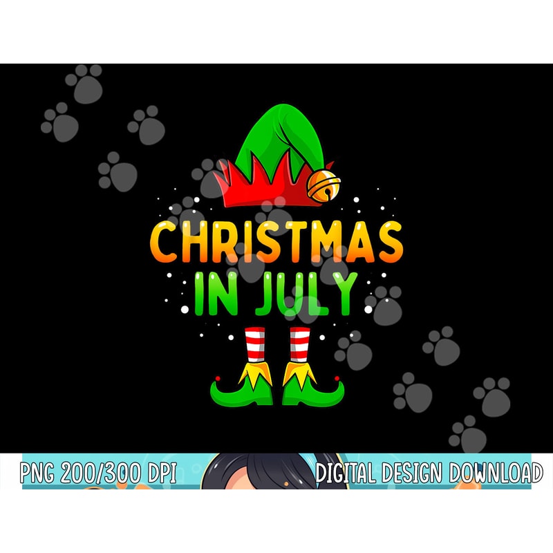 Christmas in July Santa Elf Funny Xmas Men Women Kids png, sublimation copy.jpg