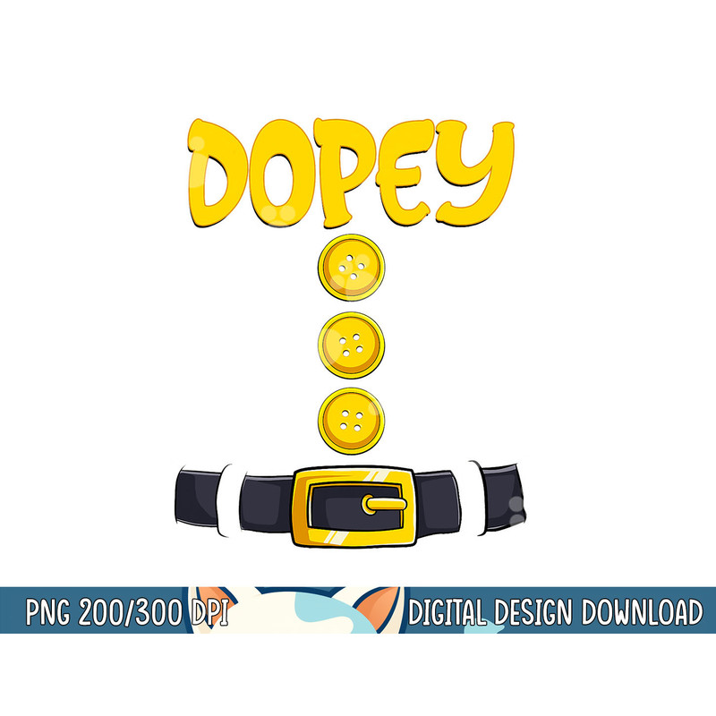 Dopey Halloween Dwarf Costume Color Matching png, sublimation copy.jpg