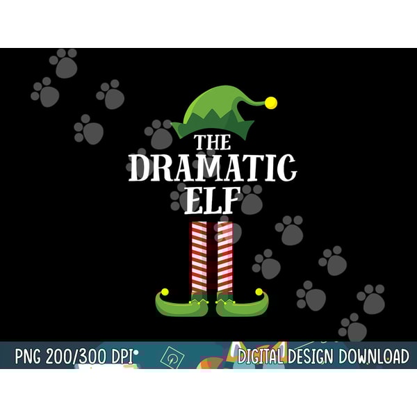 Dramatic Elf Matching Family Group Christmas Party png,sublimation copy.jpg
