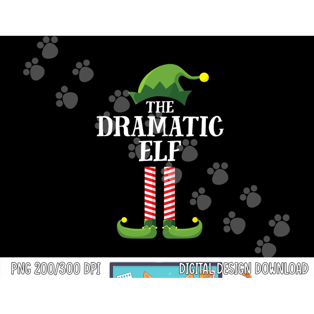 Dramatic Elf Matching Family Group Christmas Party png,sublimation copy.jpg