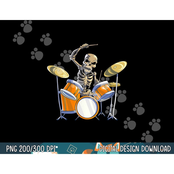 Drummer Skeleton Men Boys Drum Set Drummer Halloween png, sublimation copy.jpg