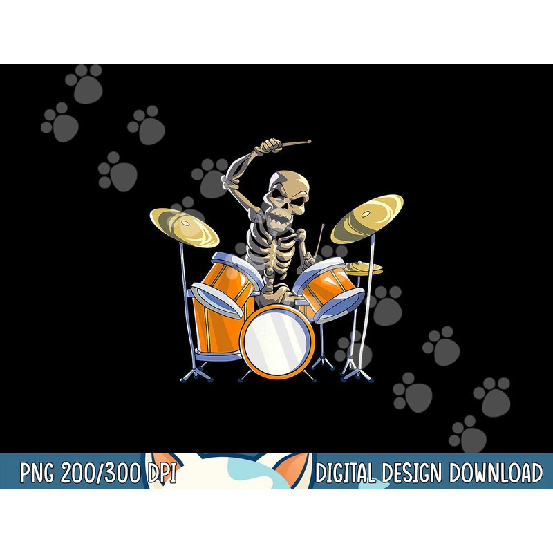 Drummer Skeleton Men Boys Drum Set Drummer Halloween png, sublimation copy.jpg