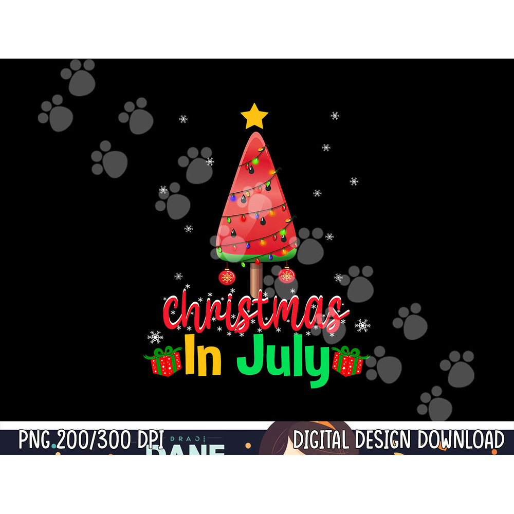 Christmas In July Shirt Popsicle Watermelon Graphic Plussize png, sublimation copy.jpg