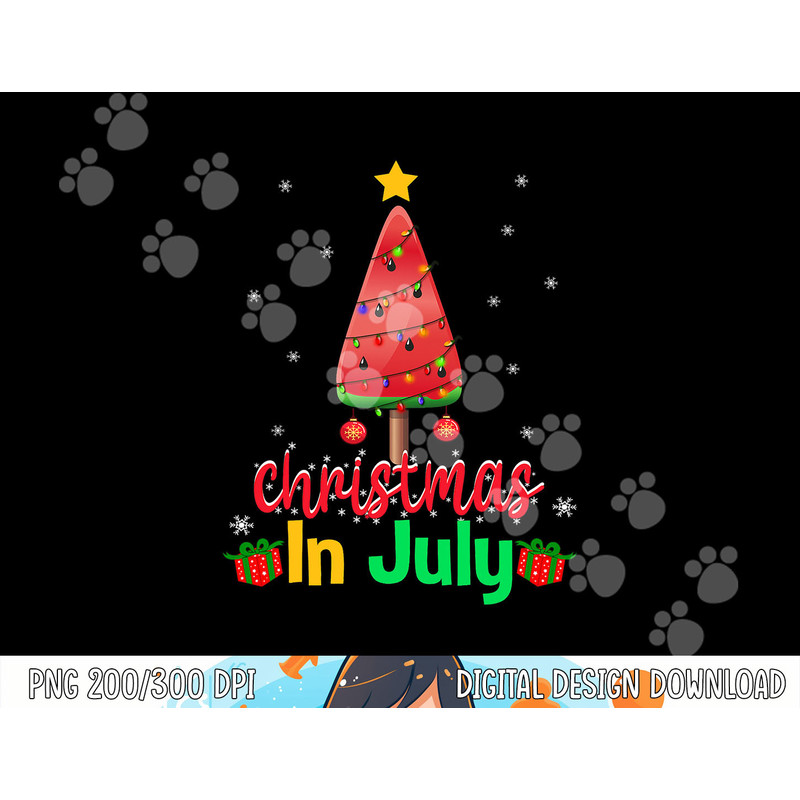 Christmas In July Shirt Popsicle Watermelon Graphic Plussize png, sublimation copy.jpg