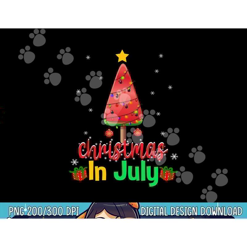 Christmas In July Shirt Popsicle Watermelon Graphic Plussize png, sublimation copy.jpg