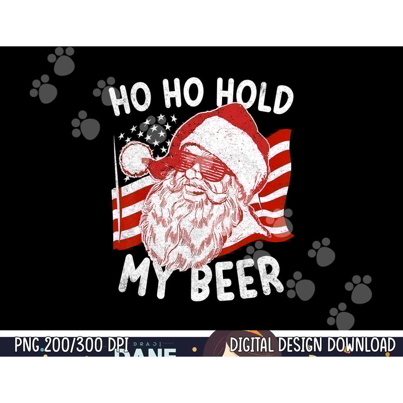 Christmas In July Shirt Santa Ho Ho Hold My Beer png, sublimation copy.jpg