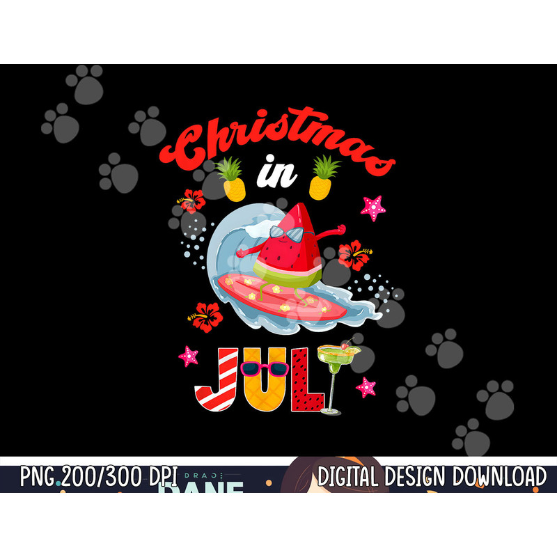 Christmas In July T Shirt Funny Santa Summer Beach Vacation png, sublimation copy.jpg