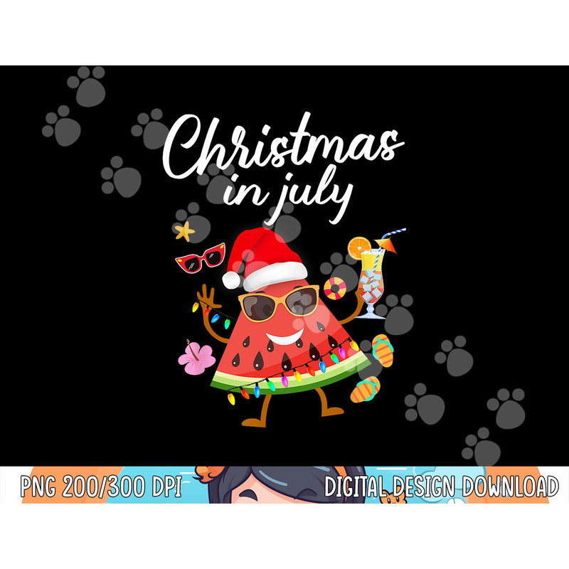 Christmas In July Watermelon Xmas Tree Summer Men Women Kids png, sublimation copy.jpg
