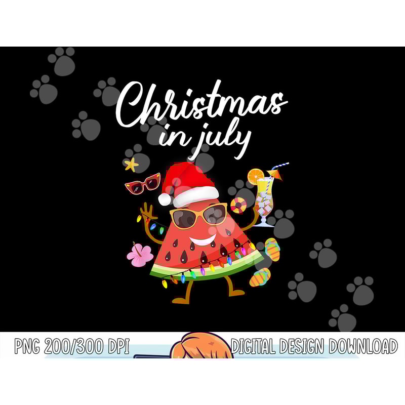 Christmas In July Watermelon Xmas Tree Summer Men Women Kids png, sublimation copy.jpg