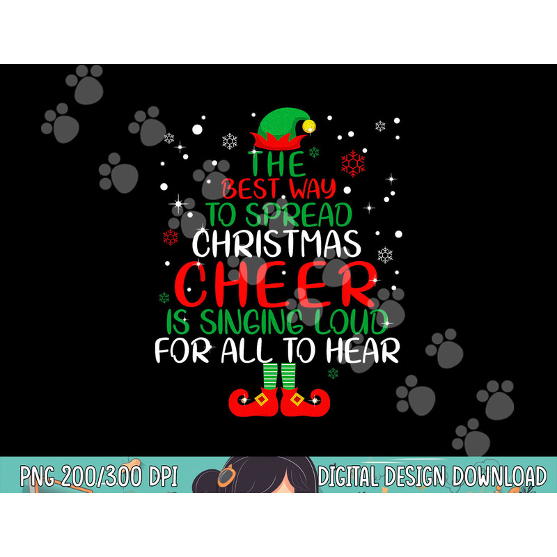 Elf png,sublimation The Best Way To Spread Christmas Cheer Shirt png,sublimation copy.jpg
