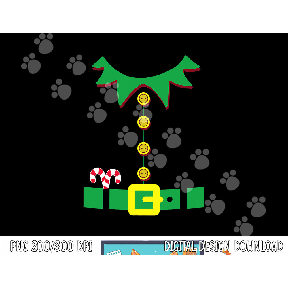 Elf Costume png,sublimation Santa Holiday Christmas Red T Shirt copy.jpg