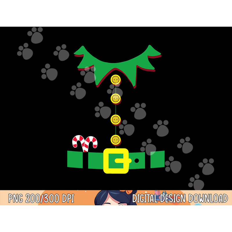 Elf Costume png,sublimation Santa Holiday Christmas Red T Shirt copy.jpg