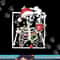 Christmas Skeleton With Smiling Skull Drinking Coffee Latte png, sublimation copy.jpg