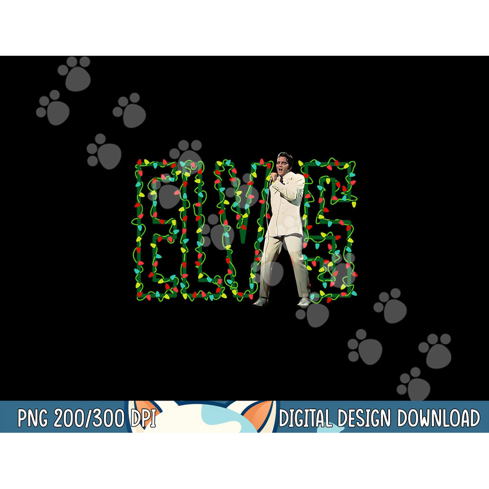 Elvis Presley Official Elvis Christmas Lights png,sublimation copy.jpg