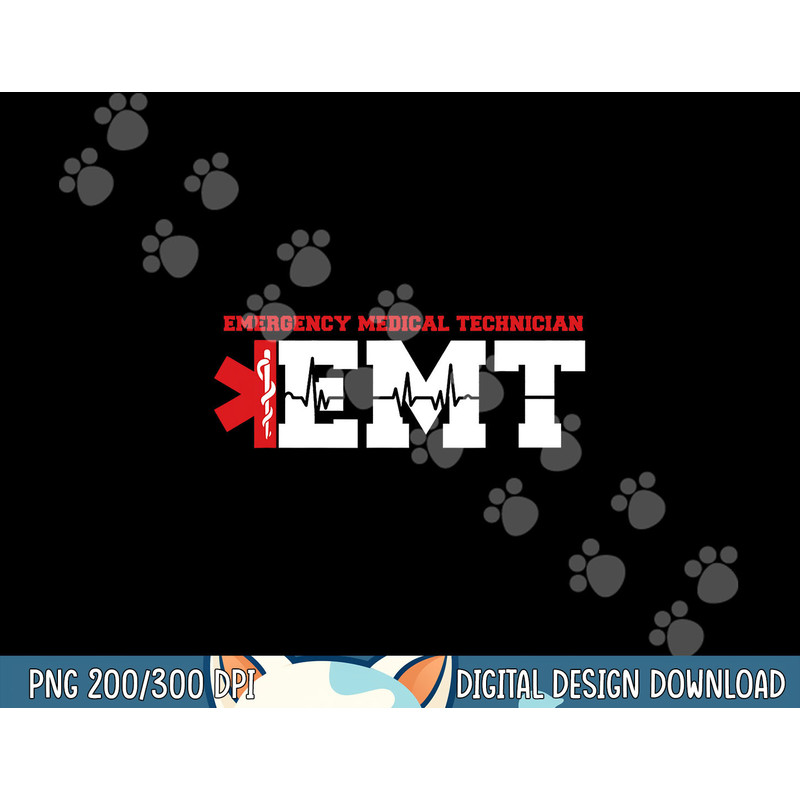 Emergency Service Heartbeat Paramedic Medical Gift png, sublimation copy.jpg