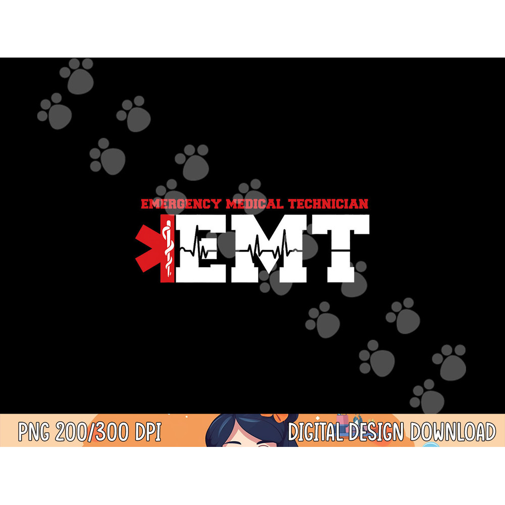 Emergency Service Heartbeat Paramedic Medical Gift  png, sublimation copy.jpg