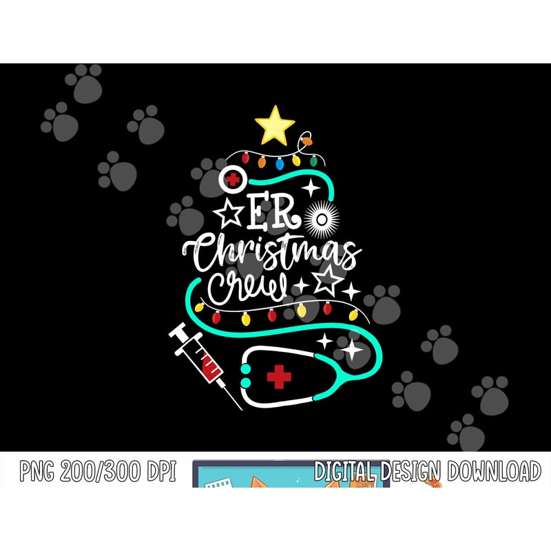 ER Christmas Crew Emergency Room Nurse ER Techs Secretary png, sublimation copy.jpg