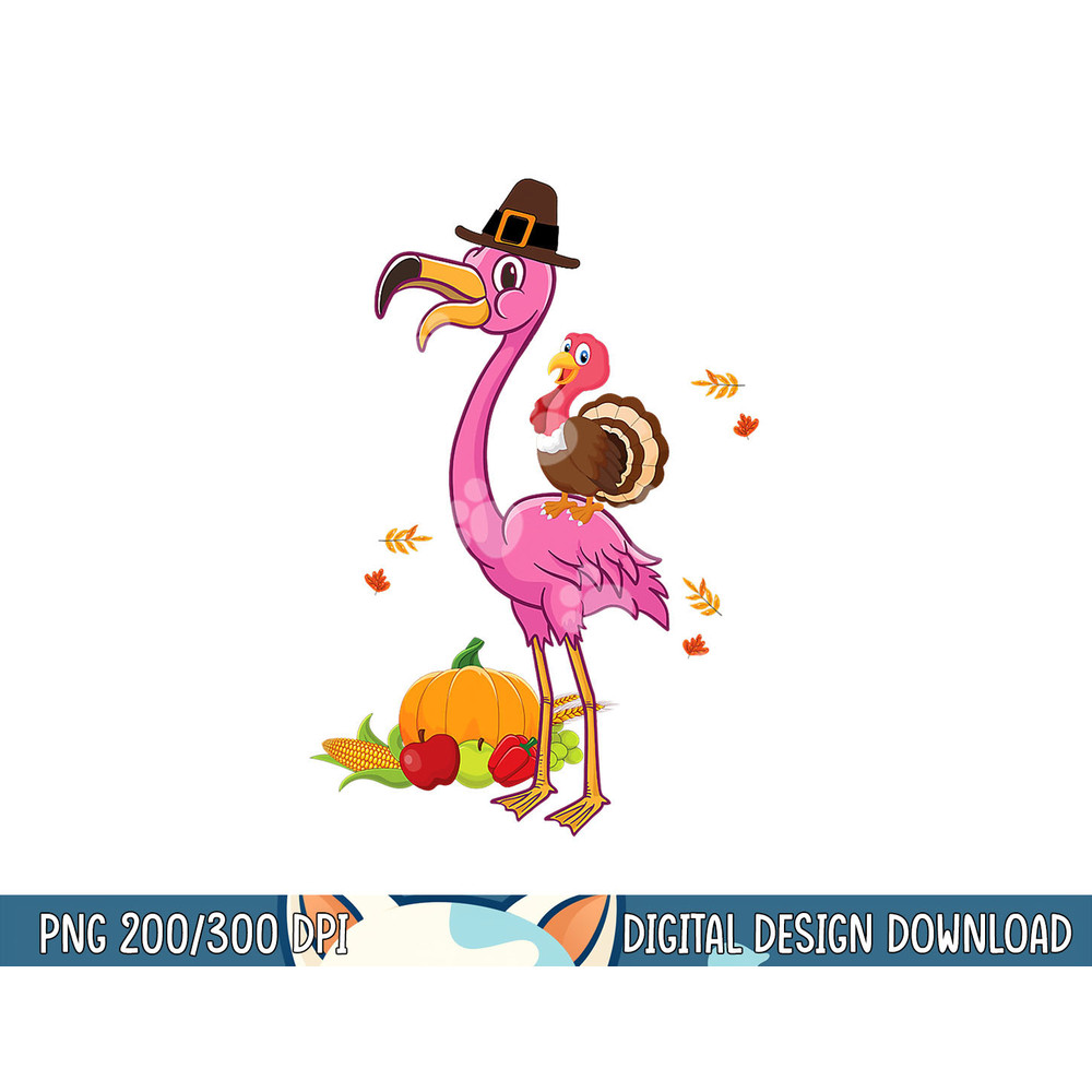 Flamingo Thanksgiving Halloween Gift png, sublimation copy.jpg