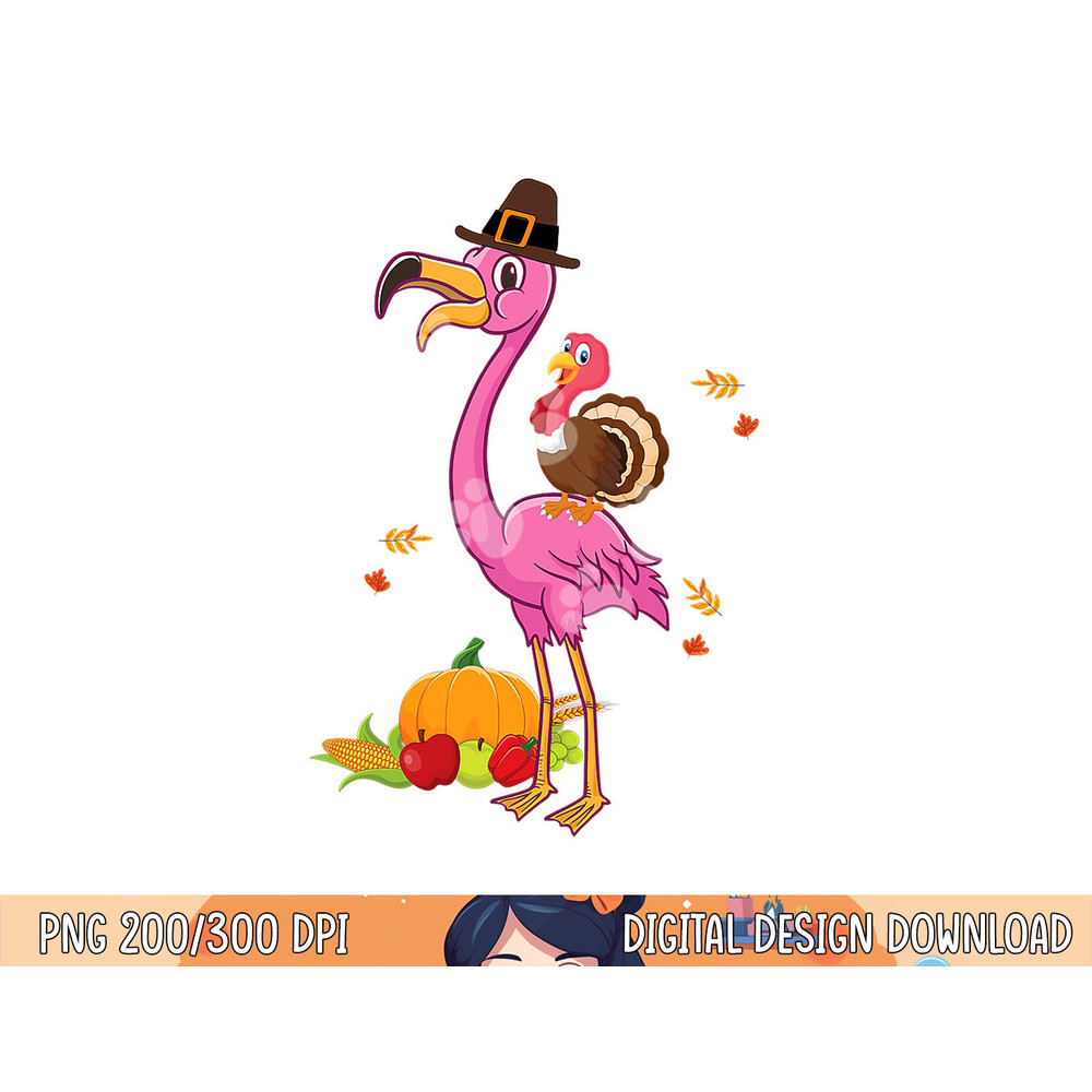 Flamingo Thanksgiving Halloween Gift png, sublimation copy.jpg