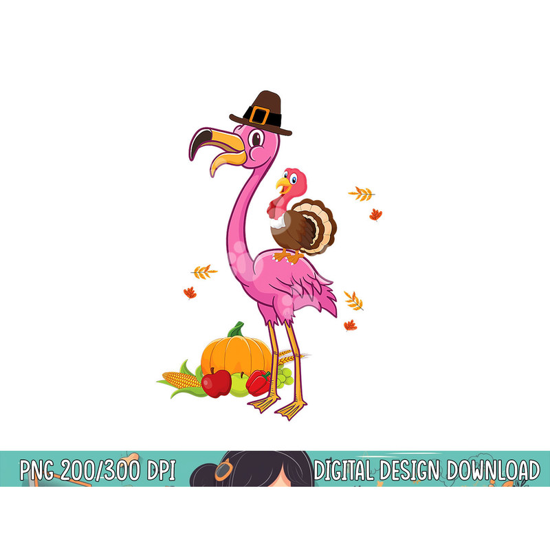 Flamingo Thanksgiving Halloween Gift png, sublimation copy.jpg