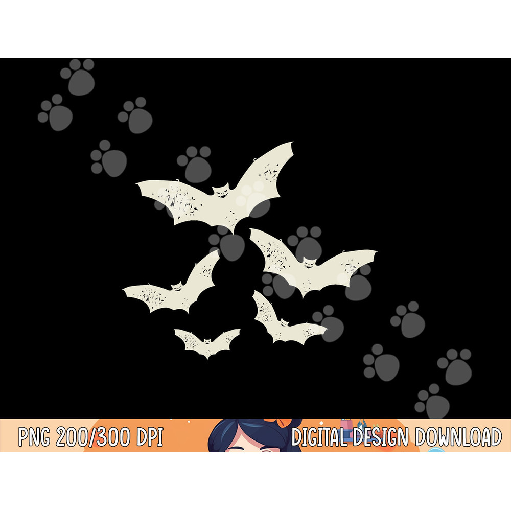 Flying Bats Creepy Gothic Costume Cool Animal Halloween Gift png, sublimation copy.jpg