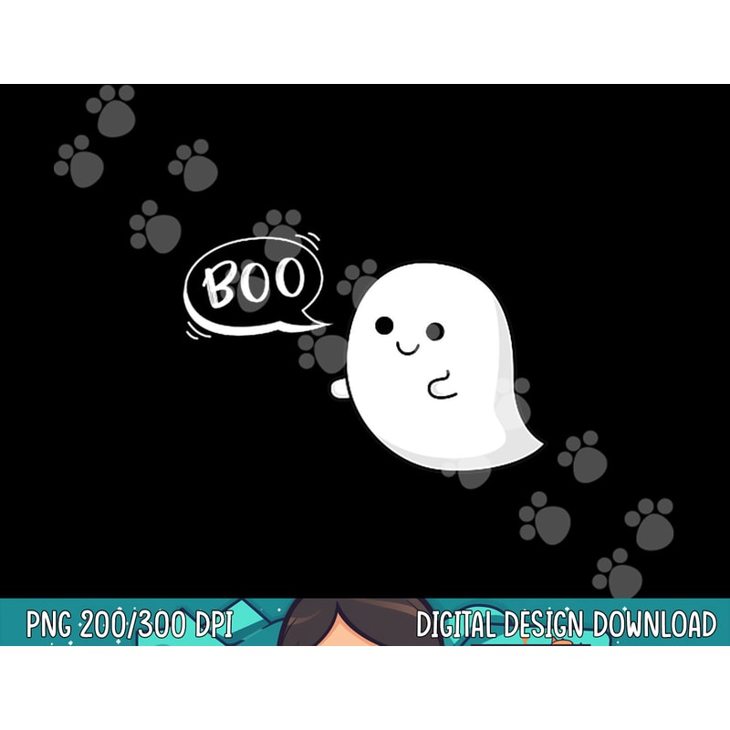 Flying Ghost Boo Halloween Cute Costume Kids Toddler Adult png, sublimation copy.jpg