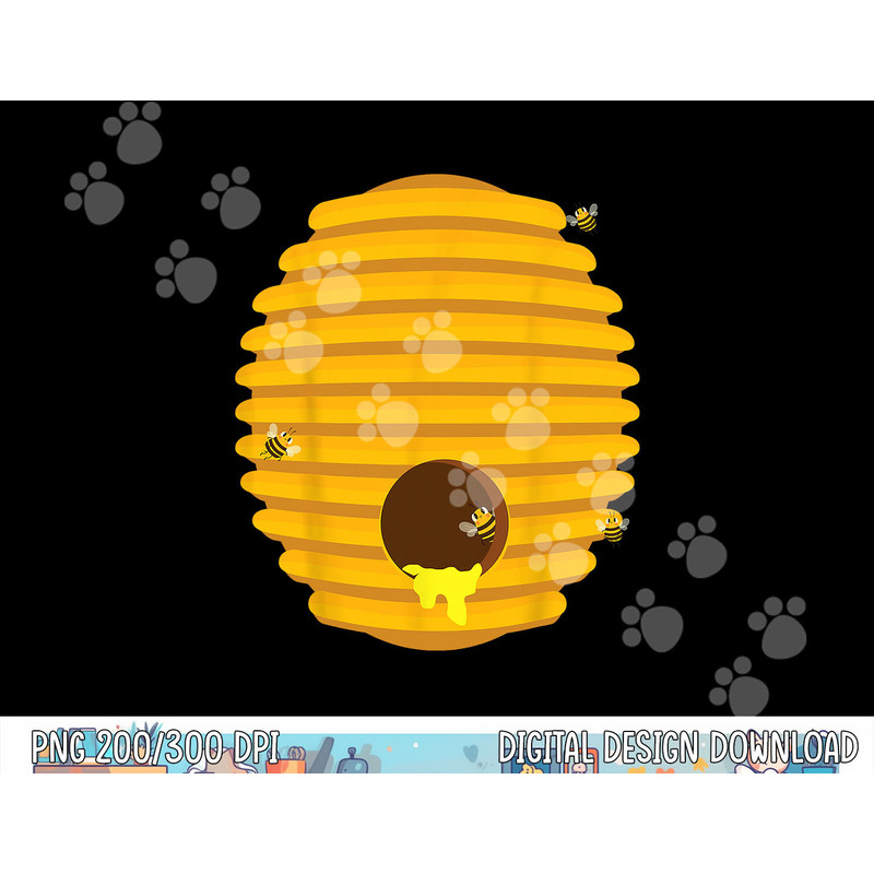 Cool Beehive Nest  Funny Easy DIY Halloween Costume Gift png, sublimation copy.jpg