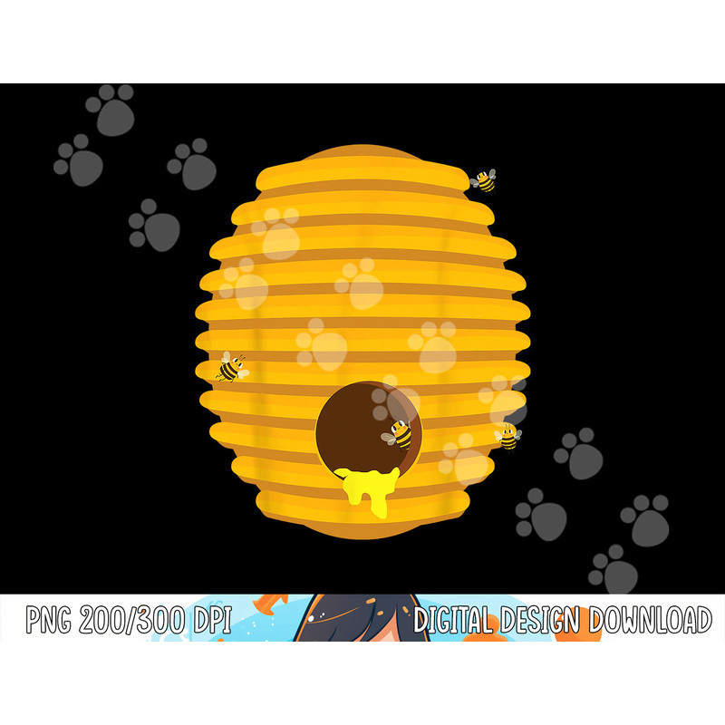Cool Beehive Nest  Funny Easy DIY Halloween Costume Gift png, sublimation copy.jpg